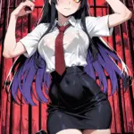 Arte hentai ilustración increíble de Brett Rossi generado por IA