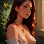 Arte hentai ilustración increíble de British Hot Milfs generado por IA