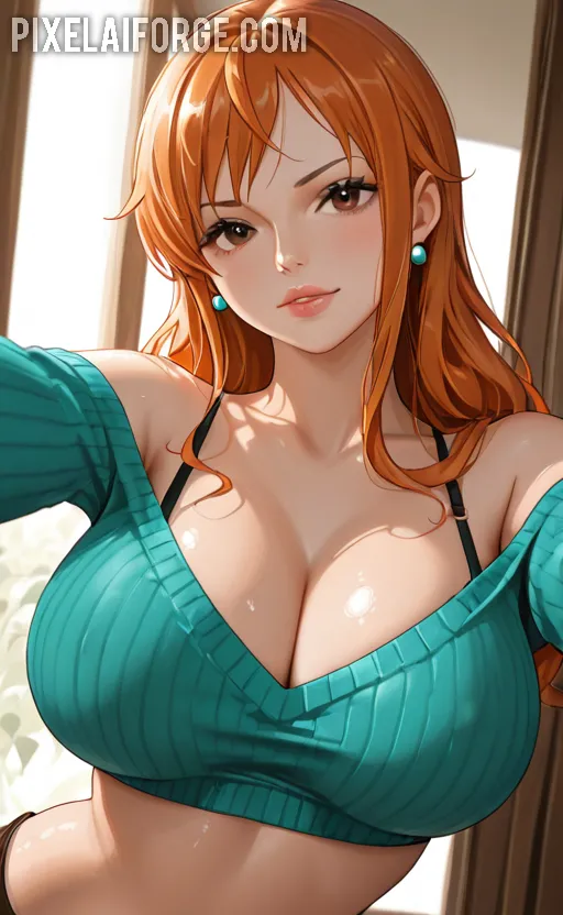 Arte hentai ilustración increíble de Cachondas Desnudas generado por IA