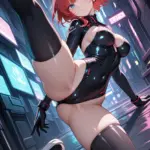 Arte hentai ilustración increíble de Calentamiento De Manana Con Anllela Sagra generado por IA