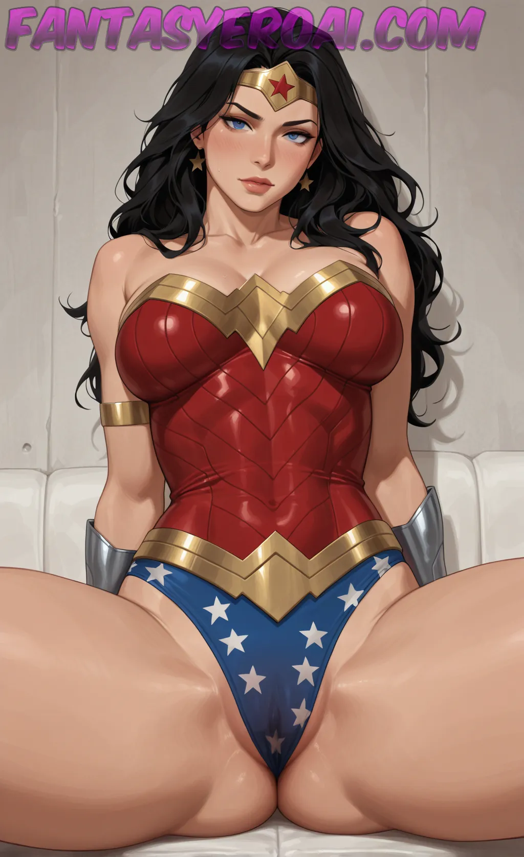 Arte hentai ilustración increíble de Caliente Carmen generado por IA