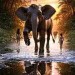 Arte hentai ilustración increíble de Canadian Naked generado por IA