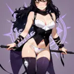 Arte hentai ilustración increíble de Canija Guarra generado por IA