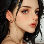 Arte hentai ilustración increíble de Carmella Anderson Desnuda generado por IA