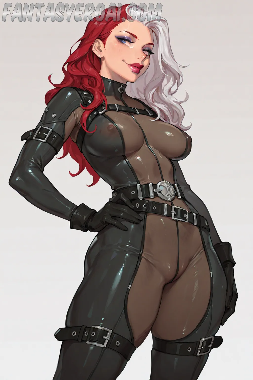 Arte hentai ilustración increíble de Casey Nude generado por IA