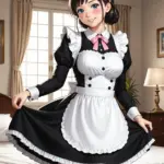 Arte hentai ilustración increíble de Catalina Ossa generado por IA