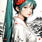 Arte hentai ilustración increíble de Celebpics Caity Lotz 2 generado por IA