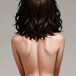 Arte hentai ilustración increíble de Charlotte Stokely Naked Pussy generado por IA