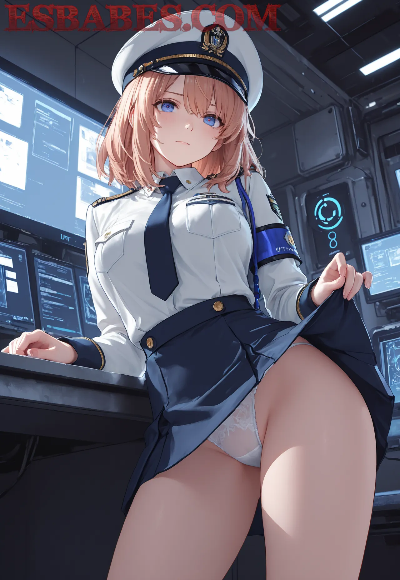 Arte hentai ilustración increíble de Chica De Hoy generado por IA