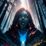 Arte hentai ilustración increíble de Chica Voluptuosa Y Sin Ropa 2 generado por IA