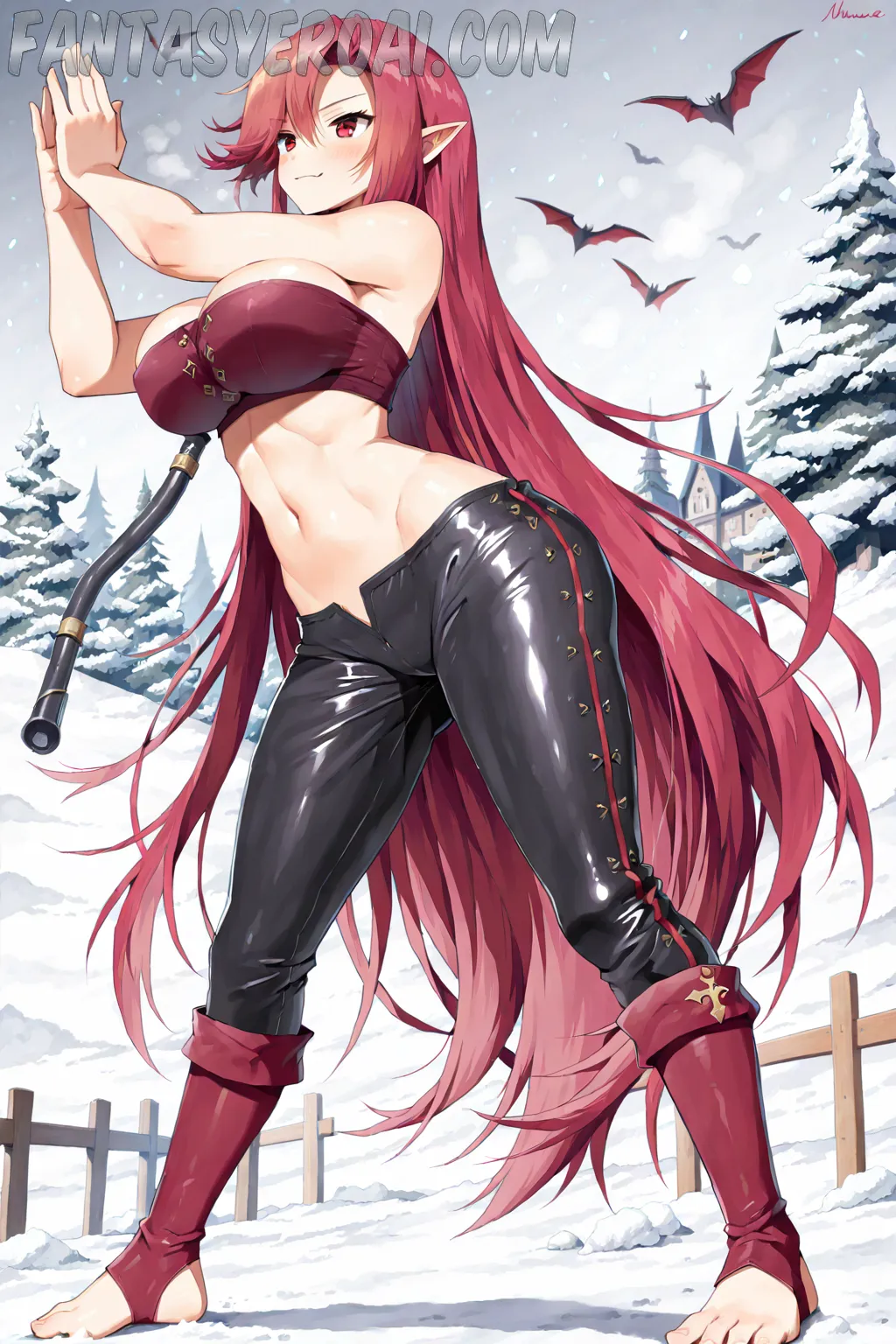 Arte hentai ilustración increíble de Chicas 10 Mix De Chicas Sexy De Lunes generado por IA