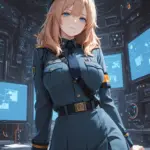 Arte hentai ilustración increíble de Chicas Amateur Desnudas Mamando Rico Siete generado por IA