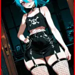 Arte hentai ilustración increíble de Chicas Bonitas 3d De La Ia Parte Catorce generado por IA