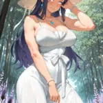 Arte hentai ilustración increíble de Chicas Bonitas Crisana Mariyah generado por IA