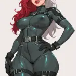 Arte hentai ilustración increíble de Chicas Cachondas De Facebook Once generado por IA