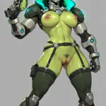 Arte hentai ilustración increíble de Chicas Desnudas Amateur Calientes Caseras generado por IA