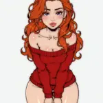 Arte hentai ilustración increíble de Chicas Desnudas Desde India generado por IA