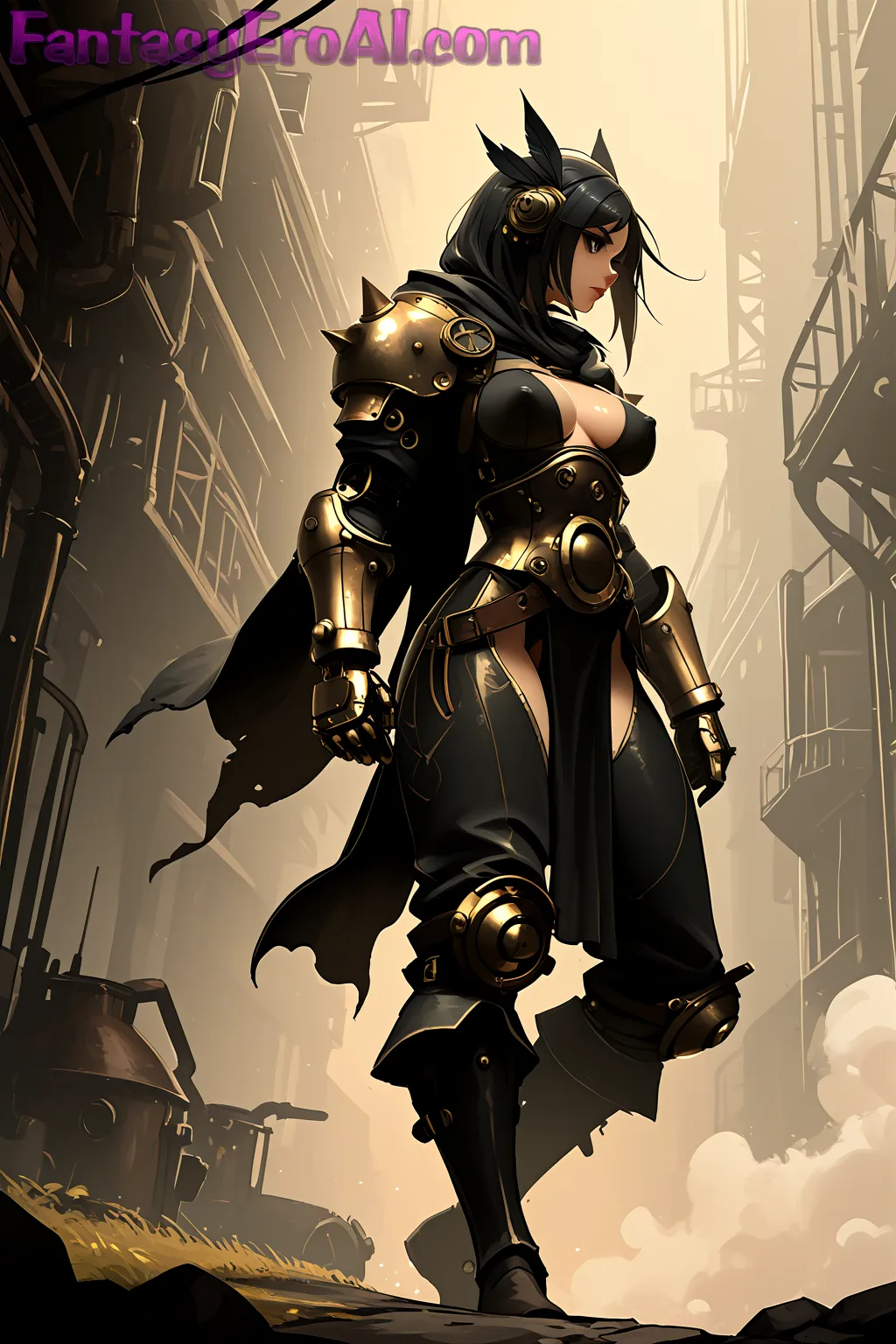 Arte hentai ilustración increíble de Chicas Desnudas Esbabes Coleccion Quince generado por IA