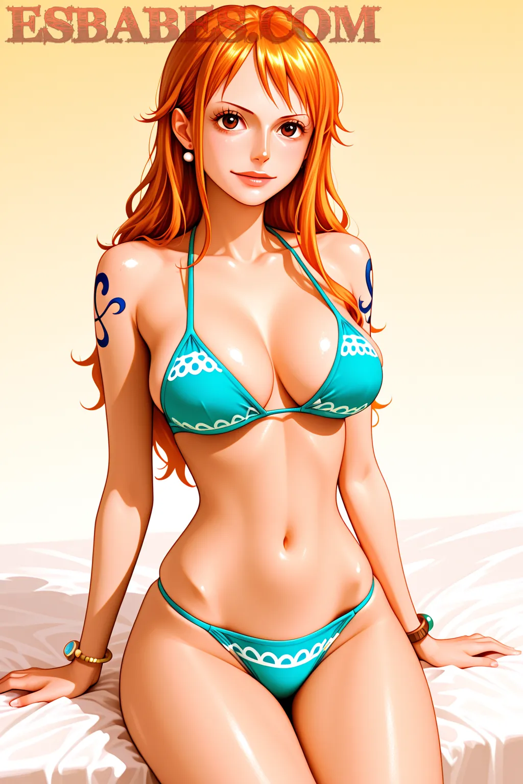 Arte hentai ilustración increíble de Chicas Desnudas Y Sus Jugosos Traseros Parte Cuatro generado por IA