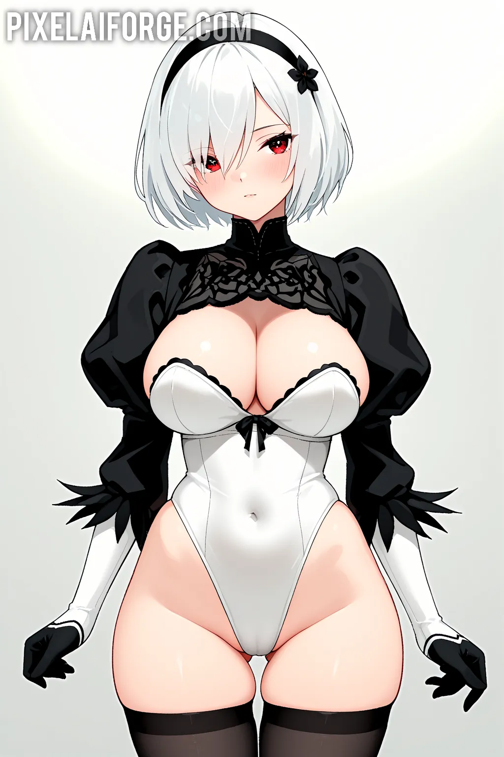 Arte hentai ilustración increíble de Chicas Esbabes En Halloween generado por IA