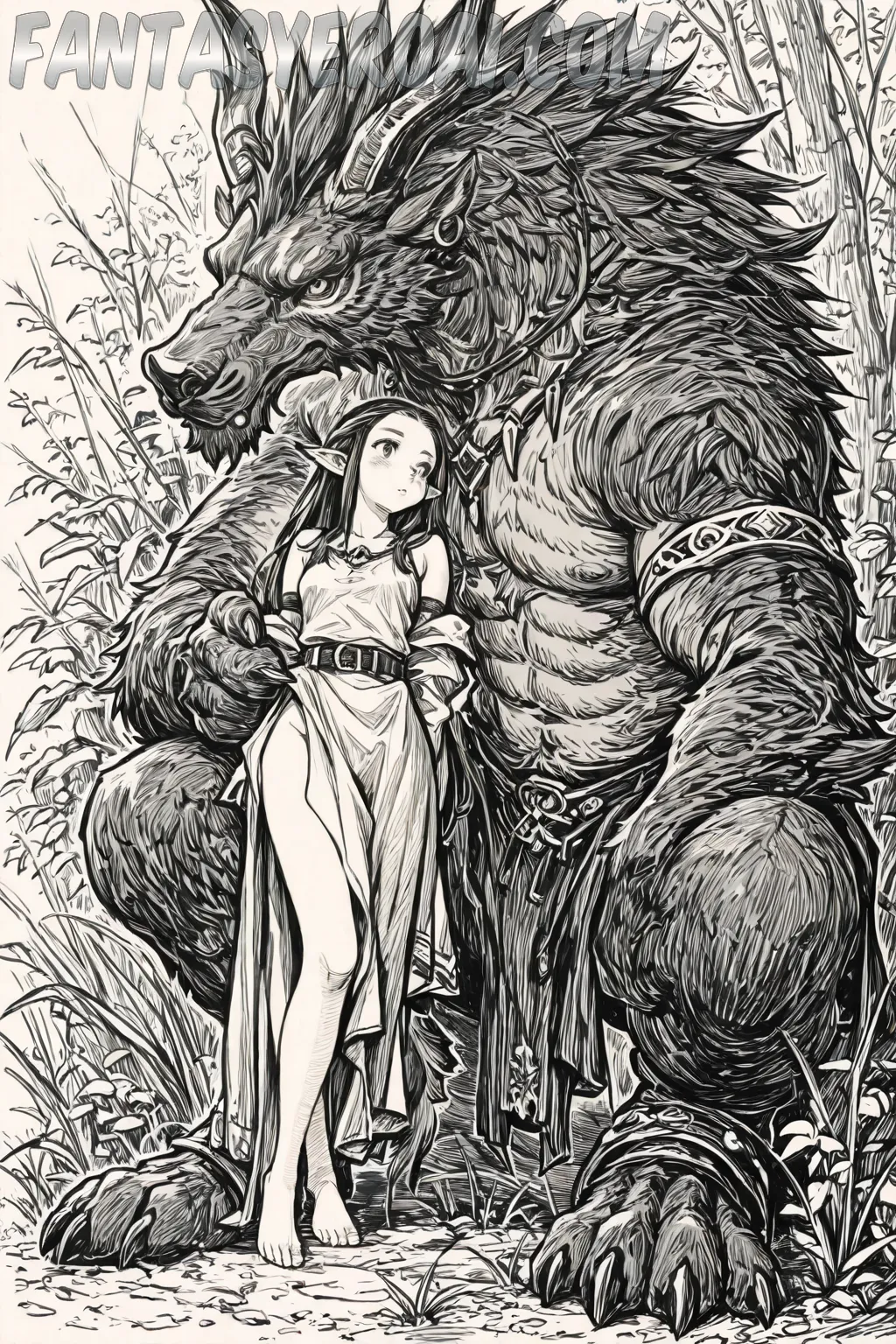 Arte hentai ilustración increíble de Chicas Esbabes Posando Sexy generado por IA