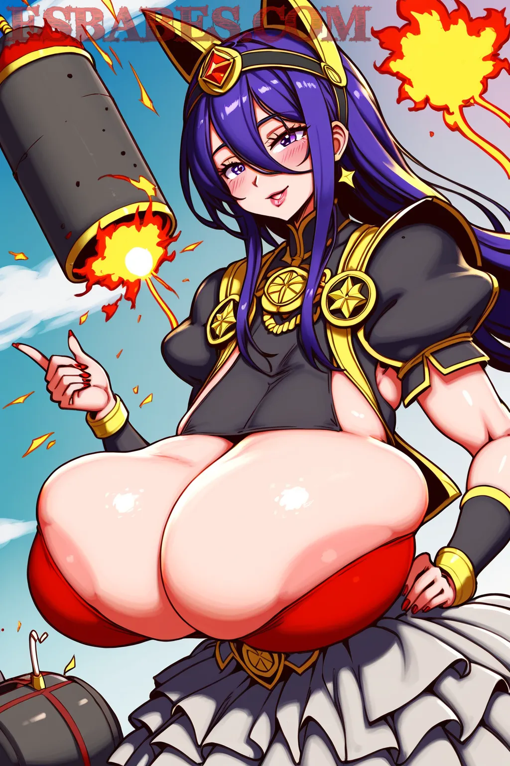 Arte hentai ilustración increíble de Chicas Espectaculares En Esbabes generado por IA