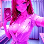 Arte hentai ilustración increíble de Chicas Fitness Rebekah Willich generado por IA