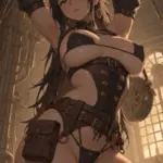 Arte hentai ilustración increíble de Chicas Frescas Desnudas En Publico generado por IA