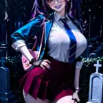 Arte hentai ilustración increíble de Chicas Jovenes Desnudas Y Calientes generado por IA