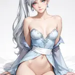 Arte hentai ilustración increíble de Chicas Semidesnudas Amateur Y Caliente De La Coleccion Esbabes Catorce generado por IA