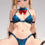 Arte hentai ilustración increíble de Chicas Sexy Locas Por El Futbol generado por IA