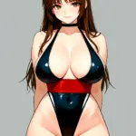 Arte hentai ilustración increíble de Chicas Sin Bragas Mostrando Vaginas Calientes En Publico generado por IA