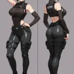 Arte hentai ilustración increíble de Chubby Selfie generado por IA