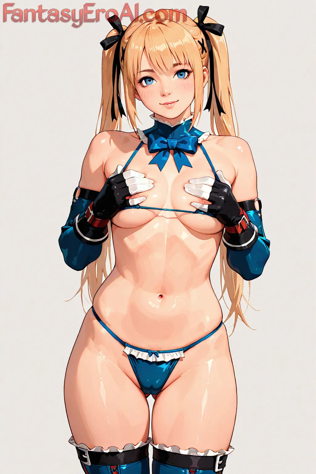 Arte hentai ilustración increíble de Ciao Mondo generado por IA