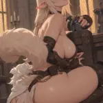 Arte hentai ilustración increíble de Cindy Landolt Sexy generado por IA