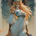 Arte hentai ilustración increíble de Classic Pin Up Girls In All Their Glory generado por IA