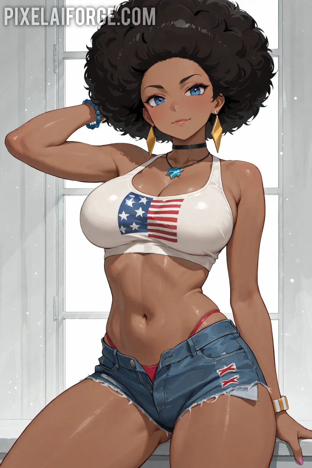 Arte hentai ilustración increíble de Coleccion De Calientes Chicas Amateur Desnudas Seis generado por IA