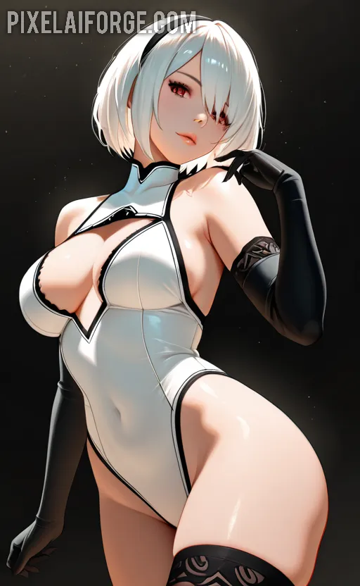 Arte hentai ilustración increíble de Como Vennn generado por IA