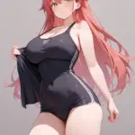 Arte hentai ilustración increíble de Corinna Blake Vulva generado por IA