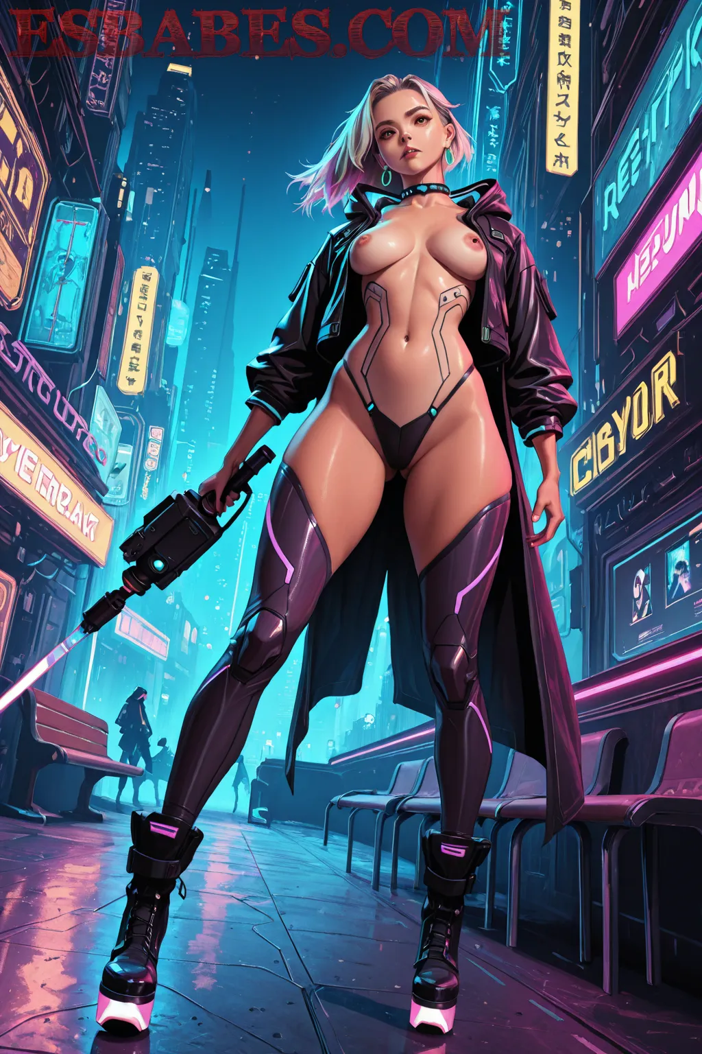 Arte hentai ilustración increíble de Cosas De Mujeres generado por IA