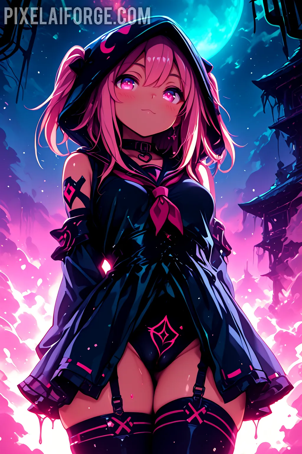 Arte hentai ilustración increíble de Cosplay Hidive Eren Yeager Anime Merch Shotacon generado por IA