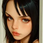 Arte hentai ilustración increíble de Cosplay Netflix Anime Anime Series Fan Service Lolicon generado por IA