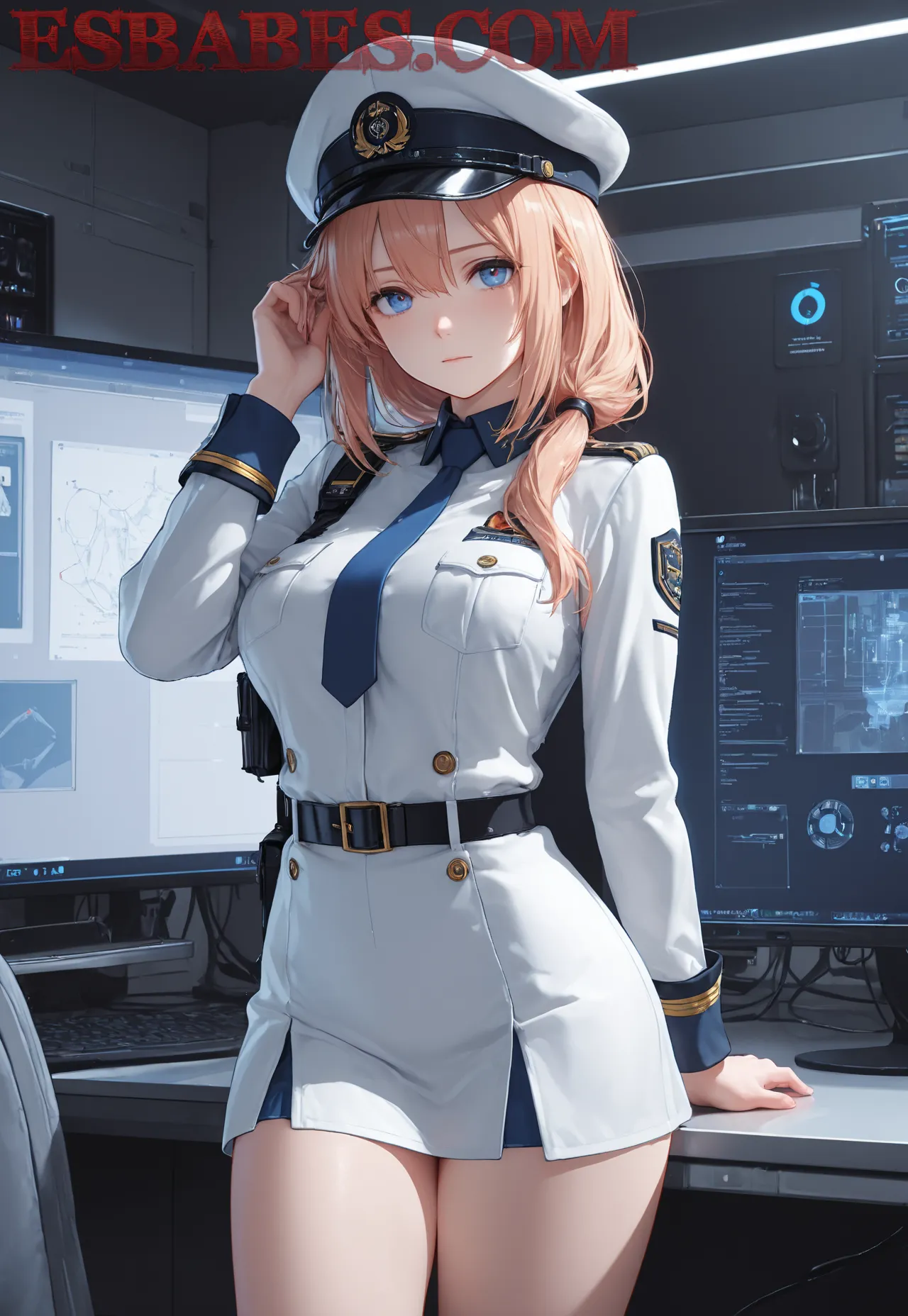 Arte hentai ilustración increíble de Cosplay Samurai Champloo New Anime Shotacon Tsundere generado por IA