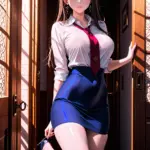 Arte hentai ilustración increíble de Crissy Henderson generado por IA