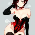 Arte hentai ilustración increíble de Crunchyroll Anime Wallpaper Netorare Reverse Harem Yandere generado por IA