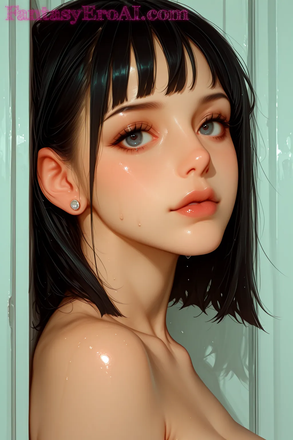 Arte hentai ilustración increíble de Crunchyroll Shojo Eren Yeager Tentacle Moe generado por IA