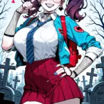 Arte hentai ilustración increíble de Crystal Maiden Dota Fenomenal Cosplay generado por IA