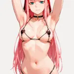 Arte hentai ilustración increíble de Culona En Shorts generado por IA