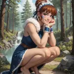 Arte hentai ilustración increíble de Cute Korean Teens Beautiful Naked And Sex Photos generado por IA