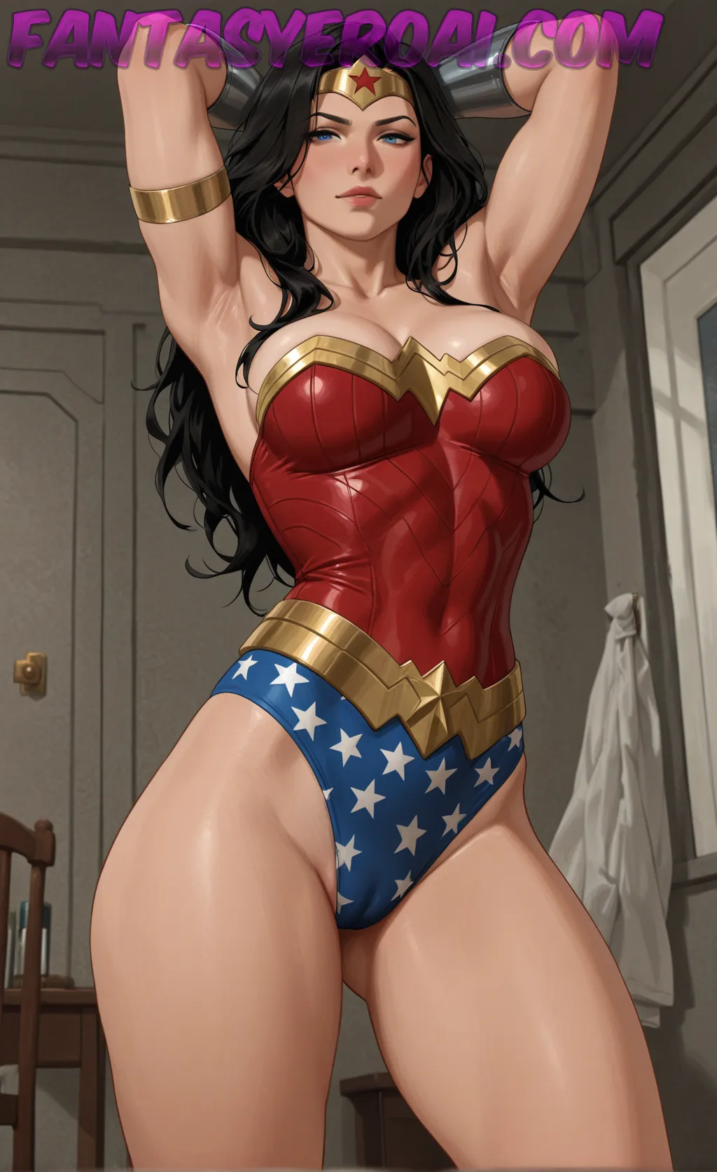 Arte hentai ilustración increíble de Dandadan Anime 2025 Eren Yeager Kemonomimi Senpai generado por IA